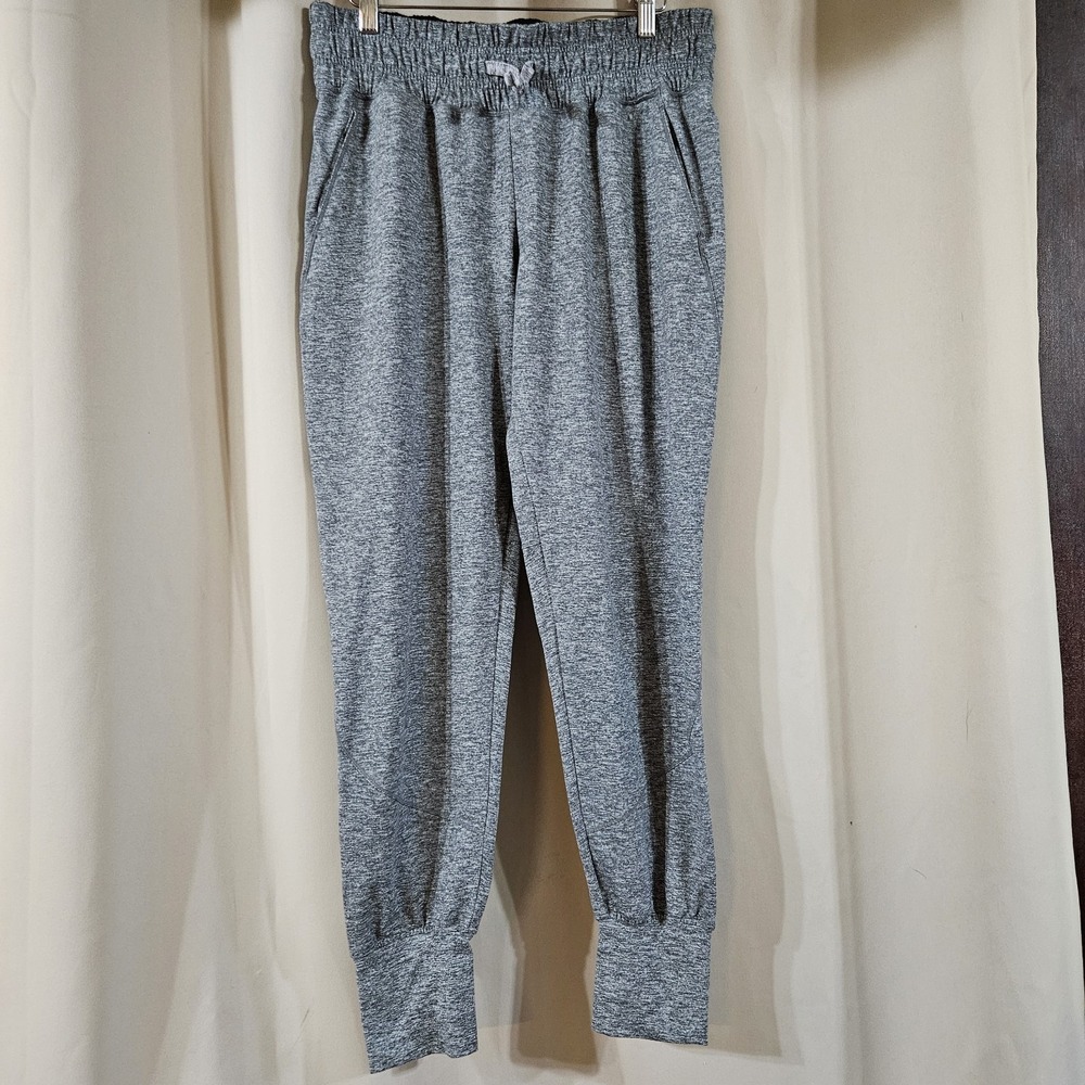 REI Cooperative Jogger Pants‎ Heather Gray Womens Medium Pocket Elastic Waist